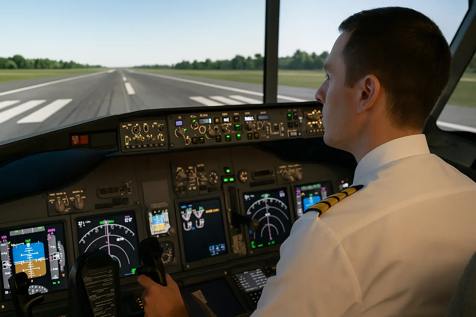 Simulador certificado para TSU Piloto Comercial en ANTA