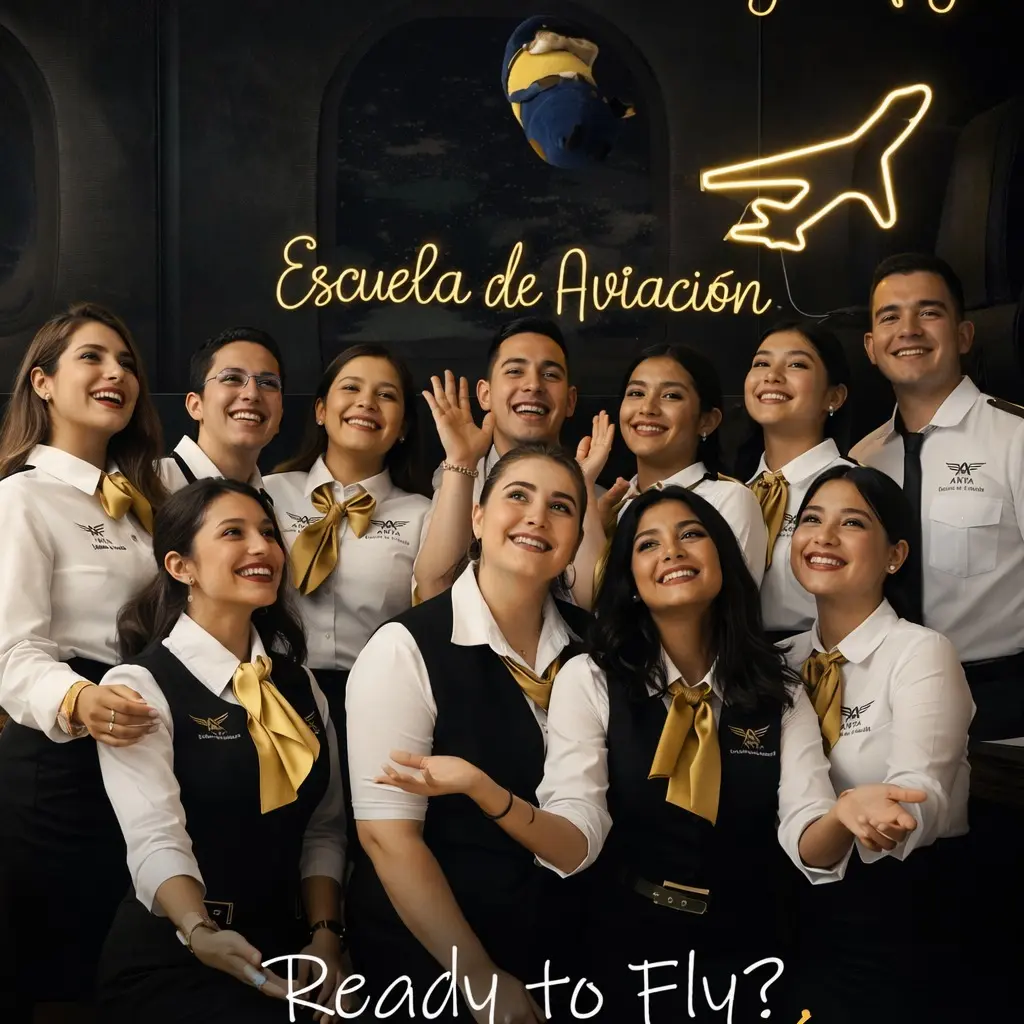 Sobrecargo profesional de aviación certificada por AFAC — ANTA Escuela de Aviación